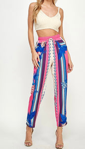 Nate Vacation Drawstring Pants