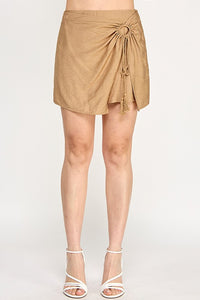 Angelica Tassel Wrap Skort