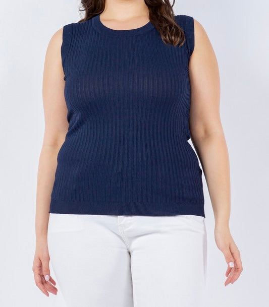 La Básica Curvy Stretch Knit Tank