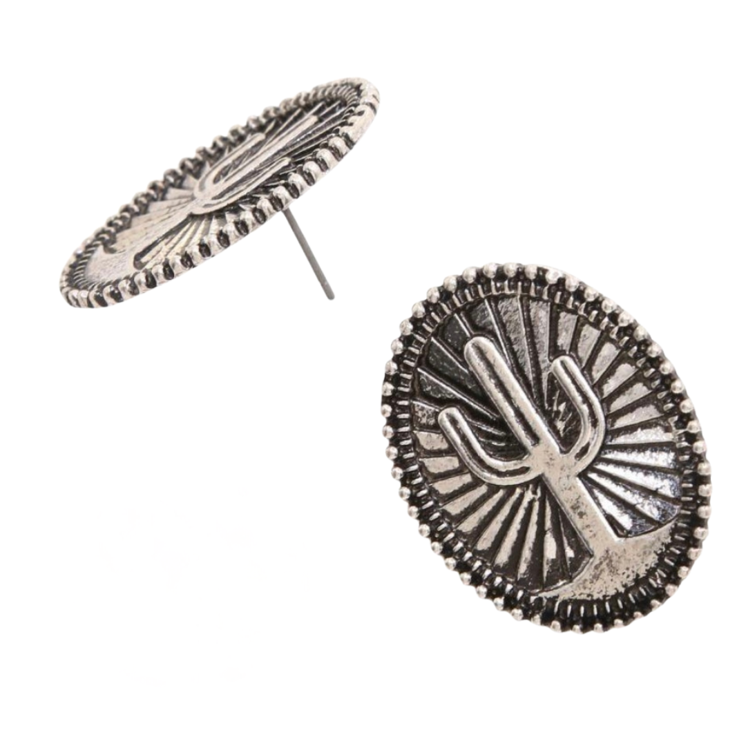 El Nopal Western Post Earrings