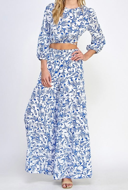 Scarlett Printed Palazzo Set