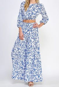 Scarlett Printed Palazzo Set
