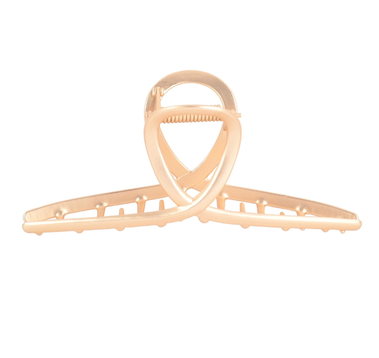 Matte Gold Hair Clip