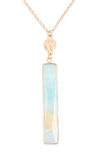 Amazonite Long Necklace