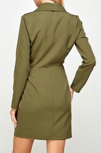Nina Blazer Dress - Size S