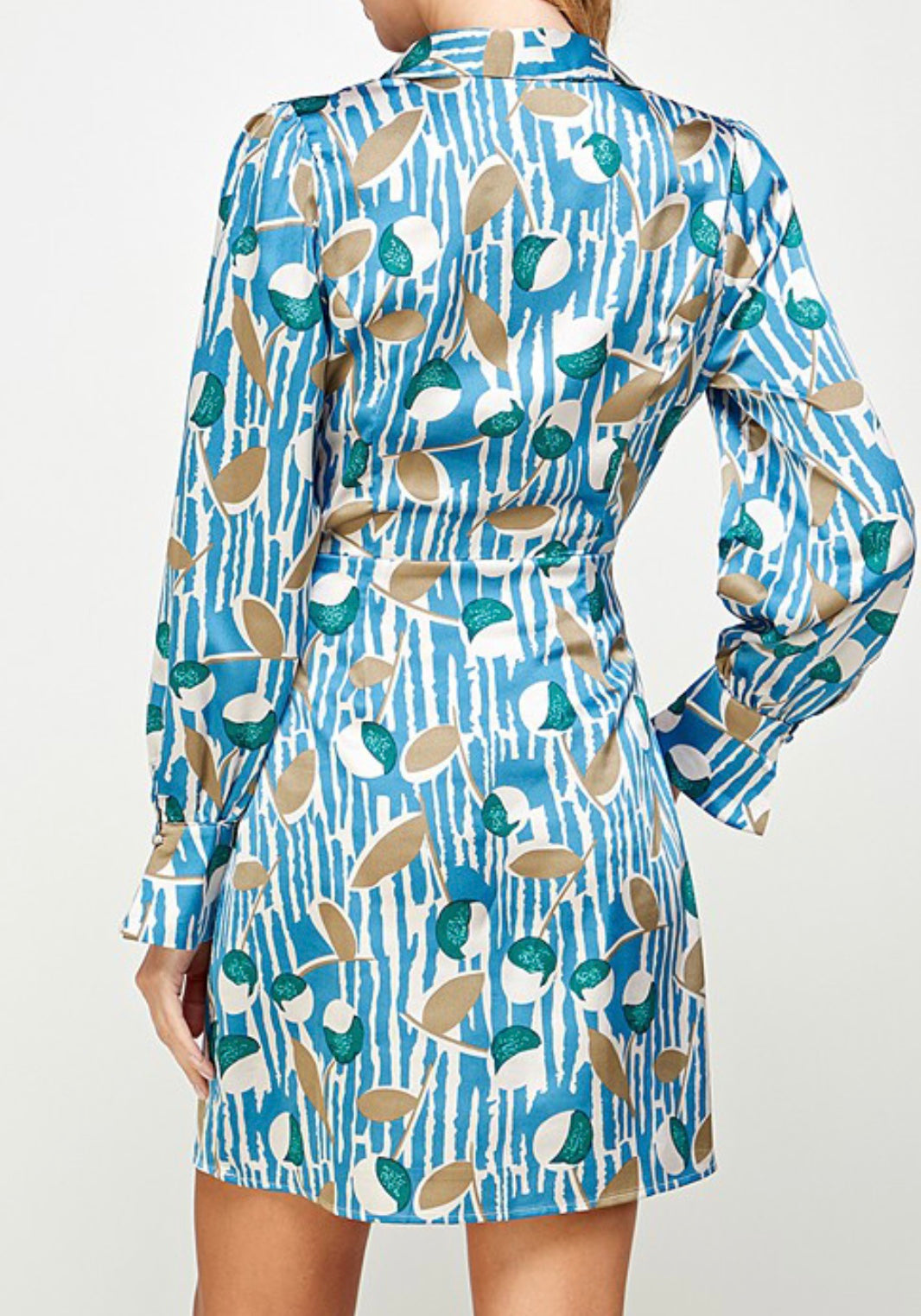 Angie Printed Mini Dress