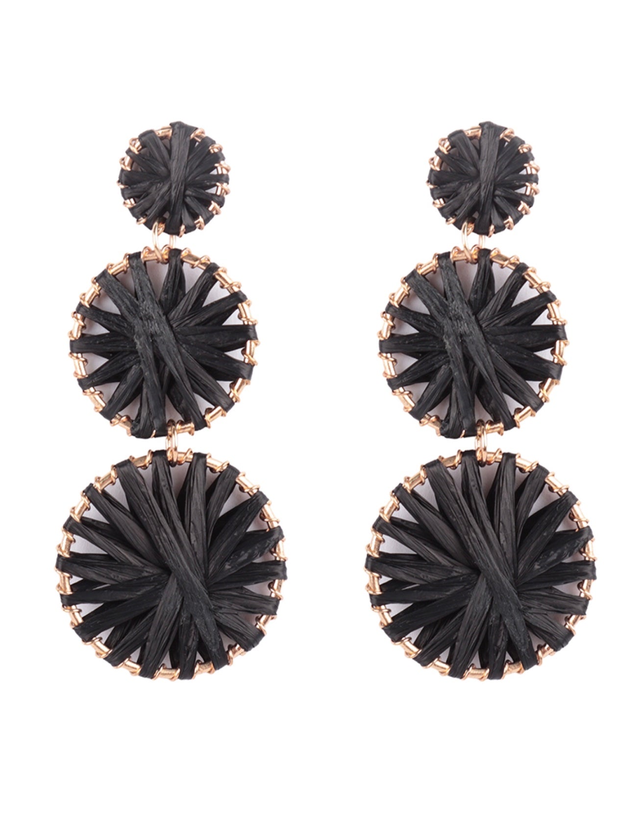 Raffia Drop Earrings