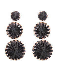 Raffia Drop Earrings