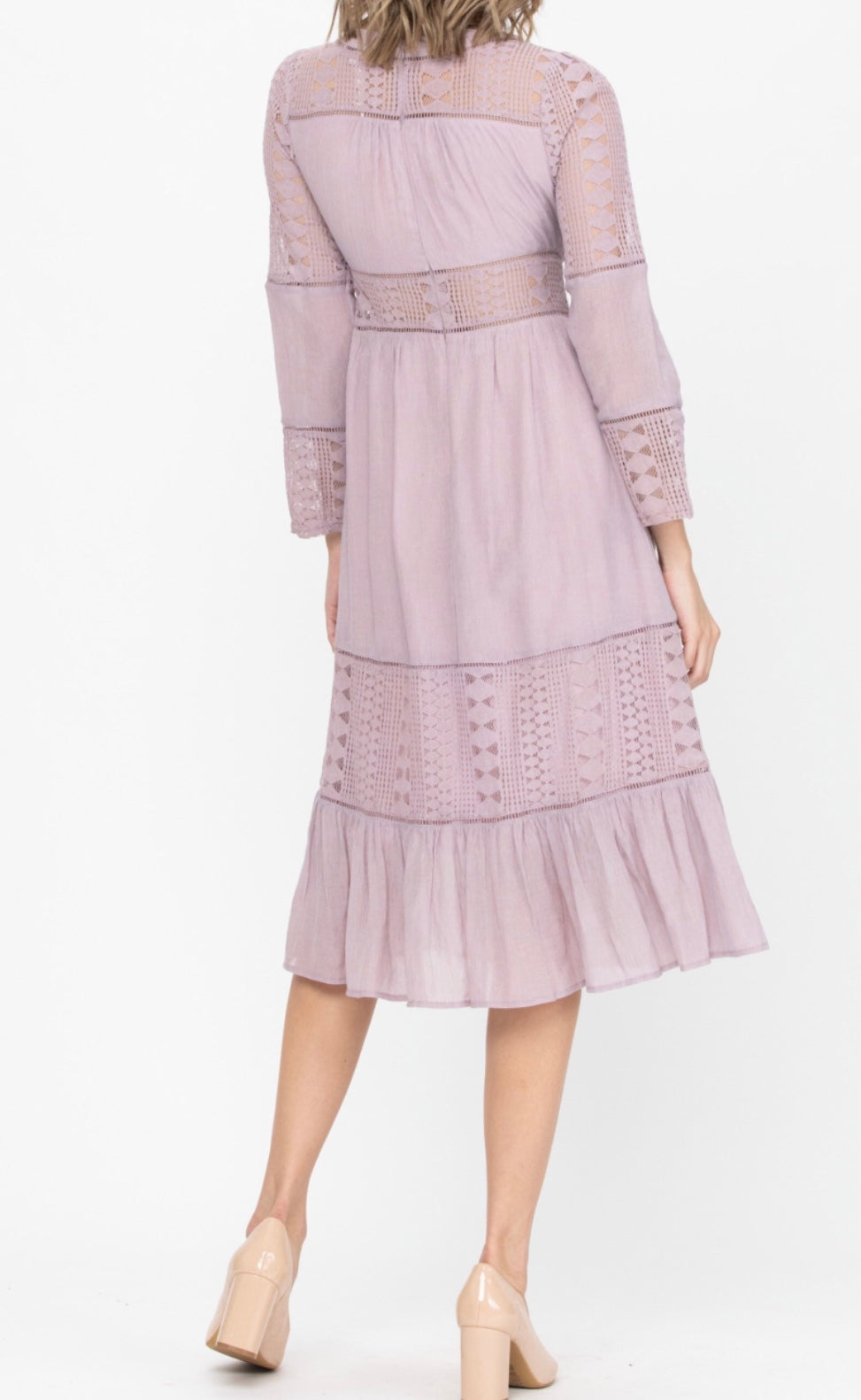 Juliana Long Sleeve Dress (Size Small)