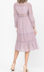Juliana Long Sleeve Dress (Size Small)