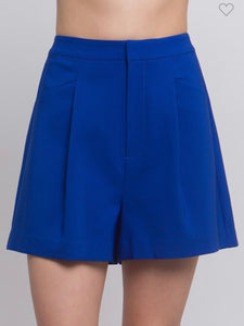 Jacob Pleated Dress Shorts