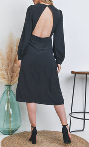 Luna Open Back Dress - Size S