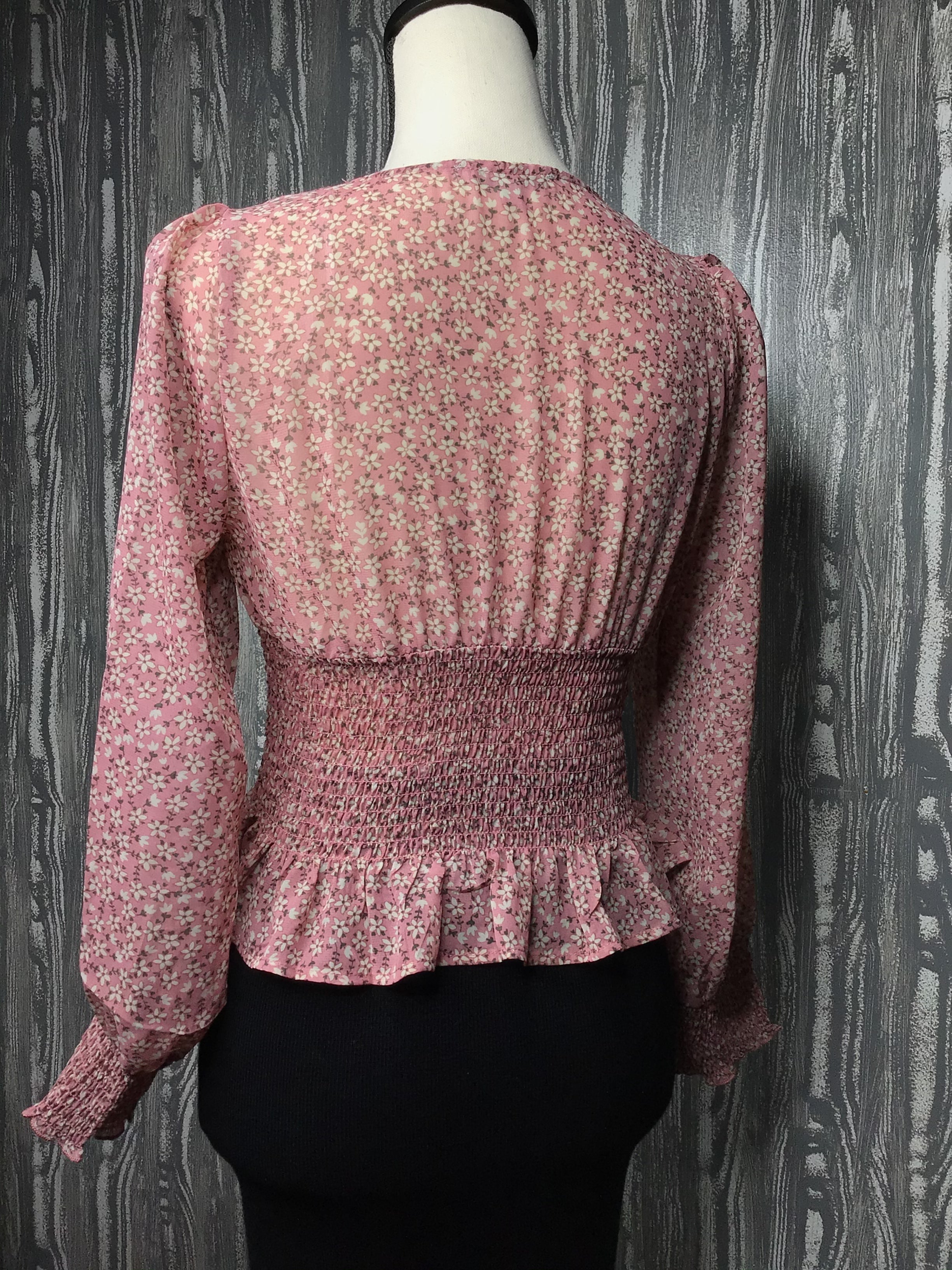 Andy Floral Top - Size S