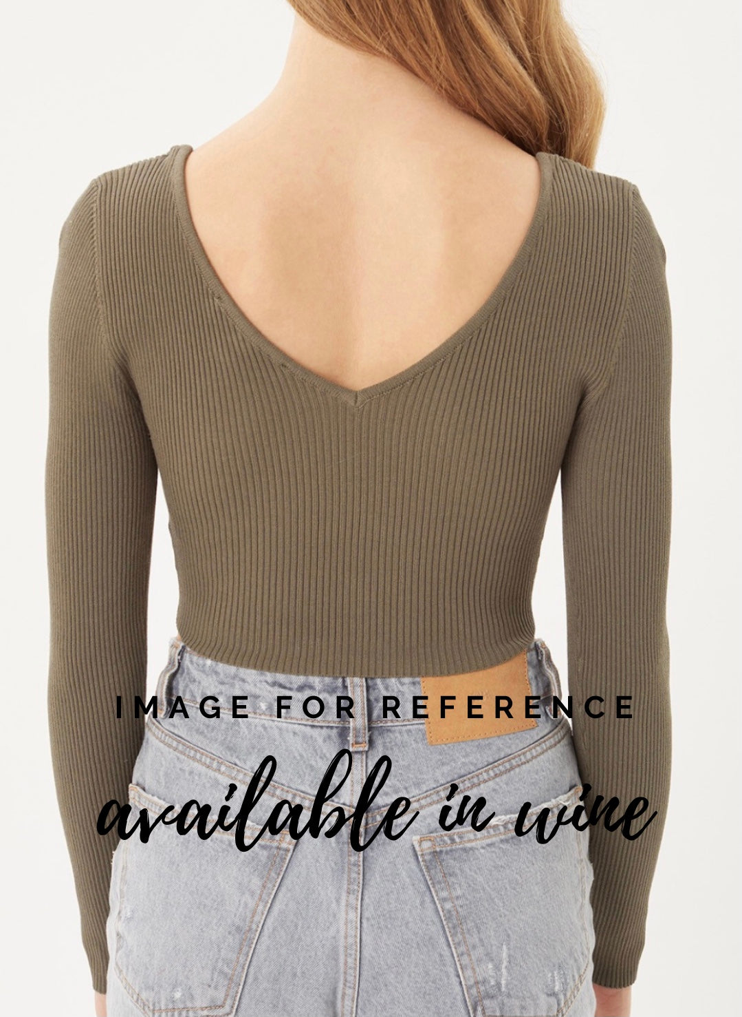 Dee Ribbed Crop Top