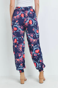 Andrea Floral Pants - Size S