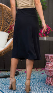 Jay Black Midi Skirt