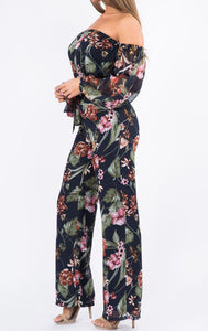 Angie Floral Jumpsuit