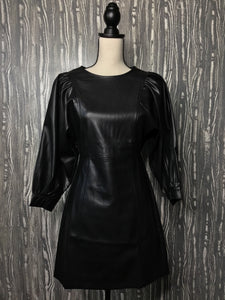 Nina Leatherette Dress