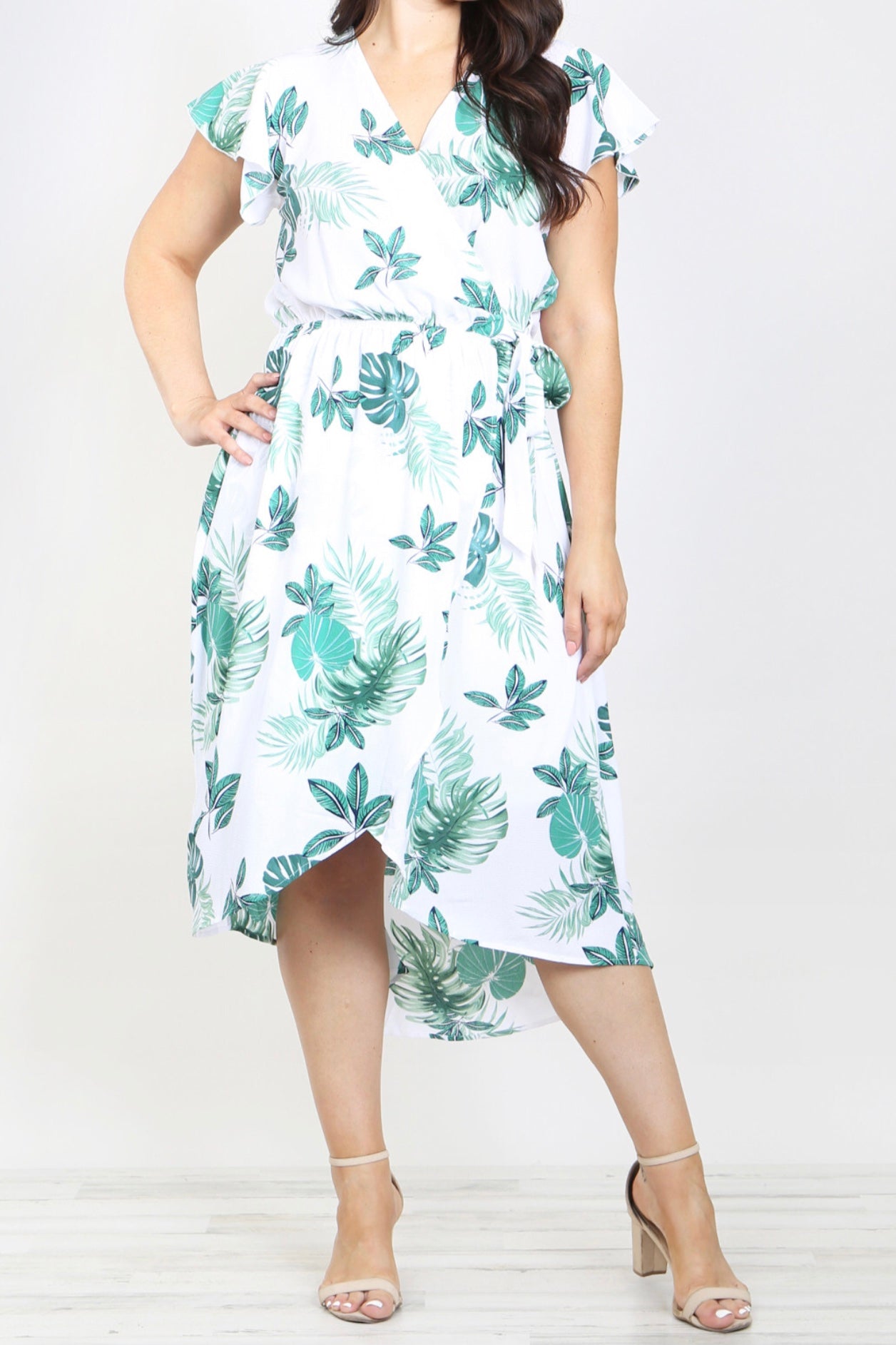Curvy Las Hojas Dress - Size 2X
