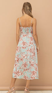 Scarly Floral Slip Dress - Size M