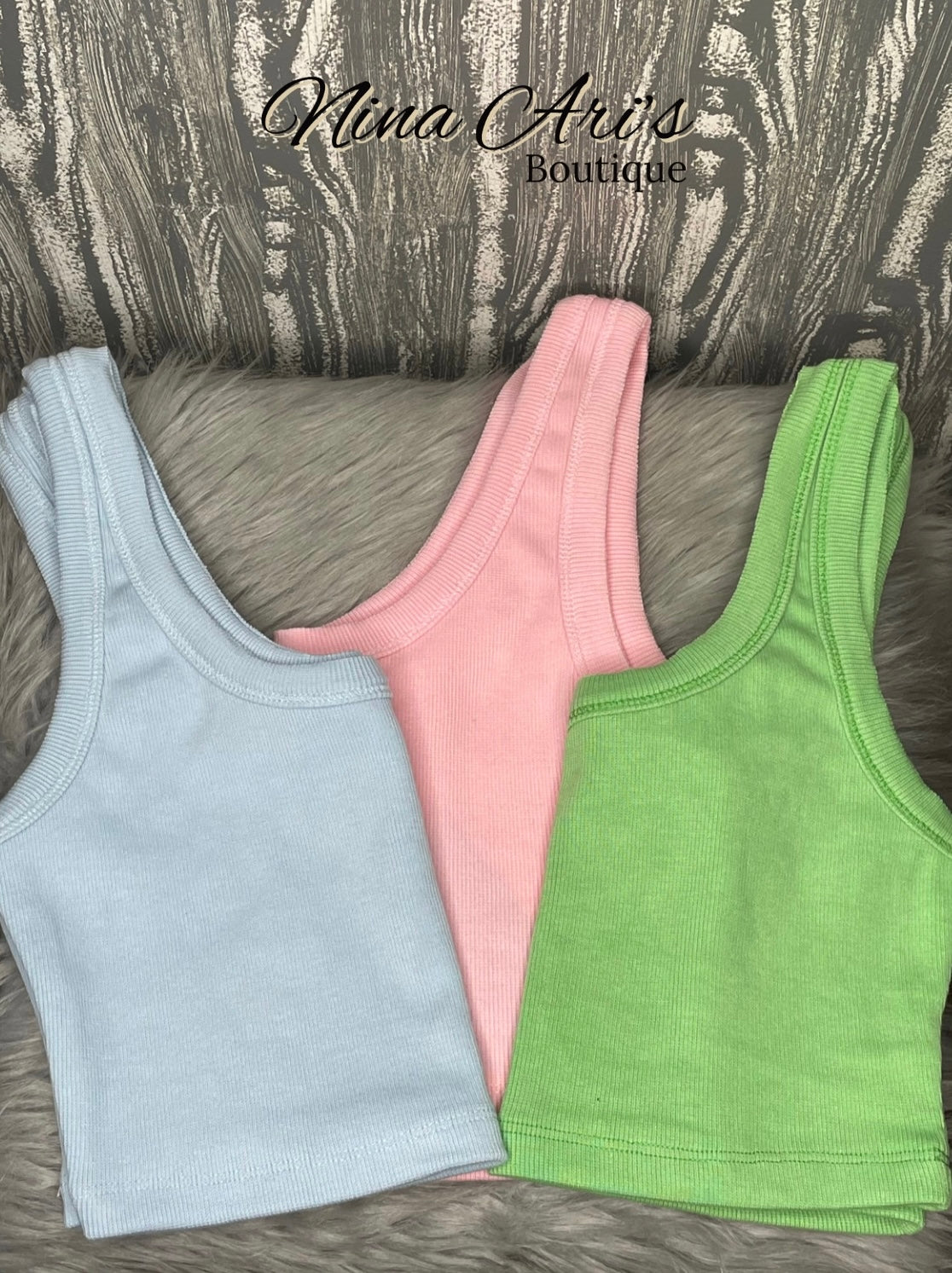 La Básica Tank Crop (Multiple Colors Available)