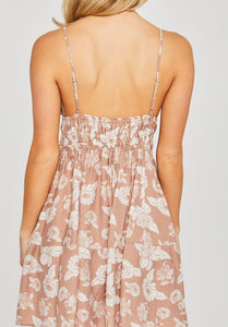 Jay Short Floral Dress - Size M