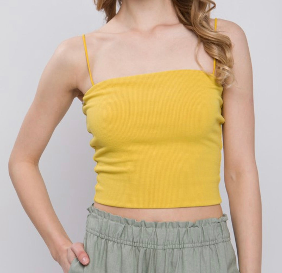 La Básica Cami Cropped Top (Multiple Colors Available)