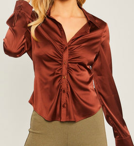 Serenity Ruched Blouse