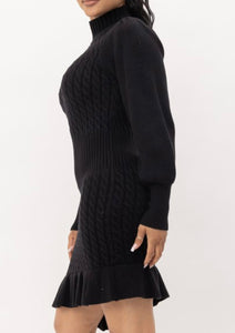 Scarlett Statement Knit Dress - Size S