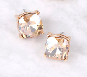 Champagne Stud Earrings