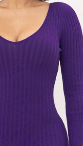Jaden Ribbed Midi Dress (Multiple Colors Available)