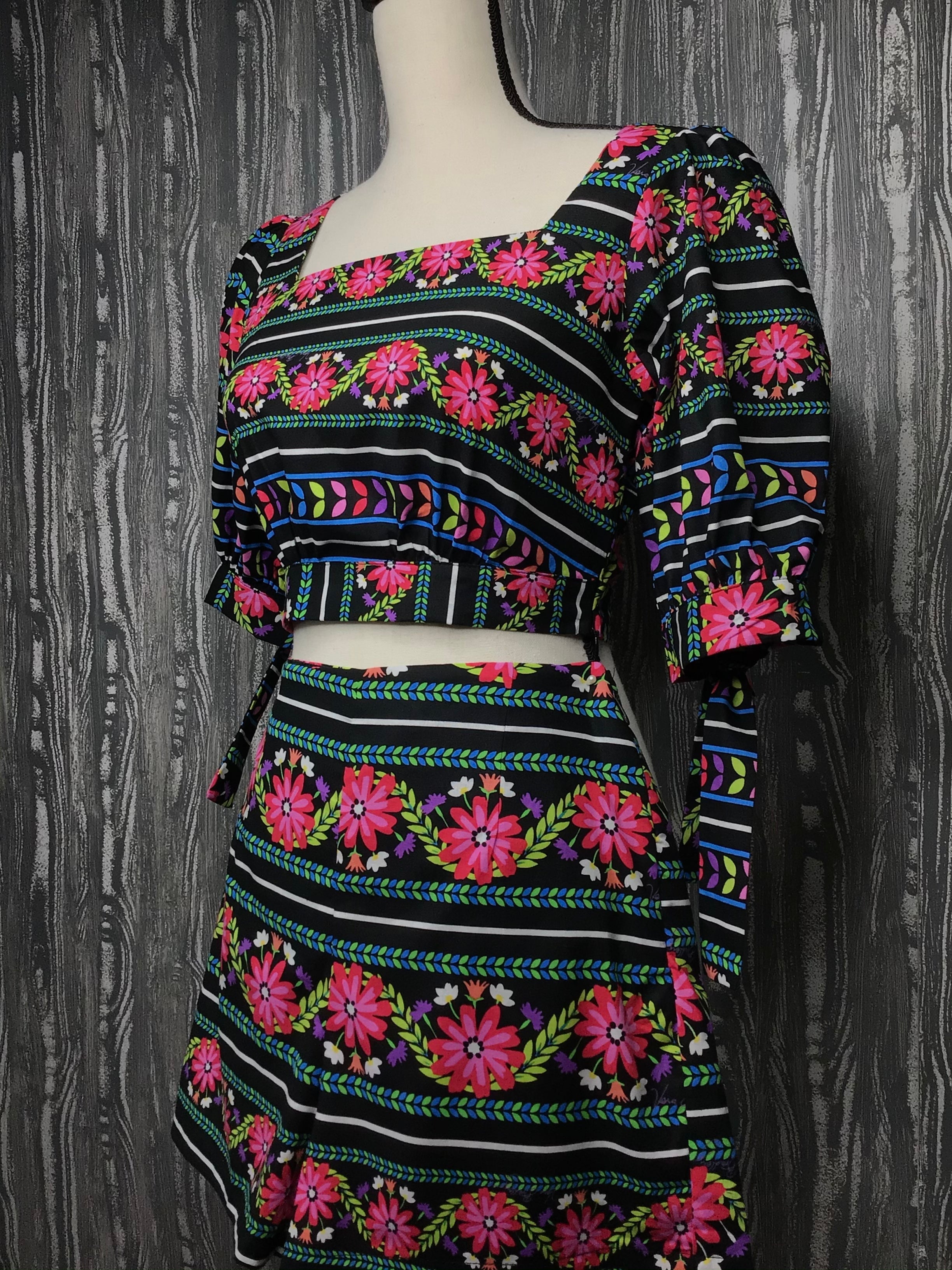 Nina Floral Shorts Set