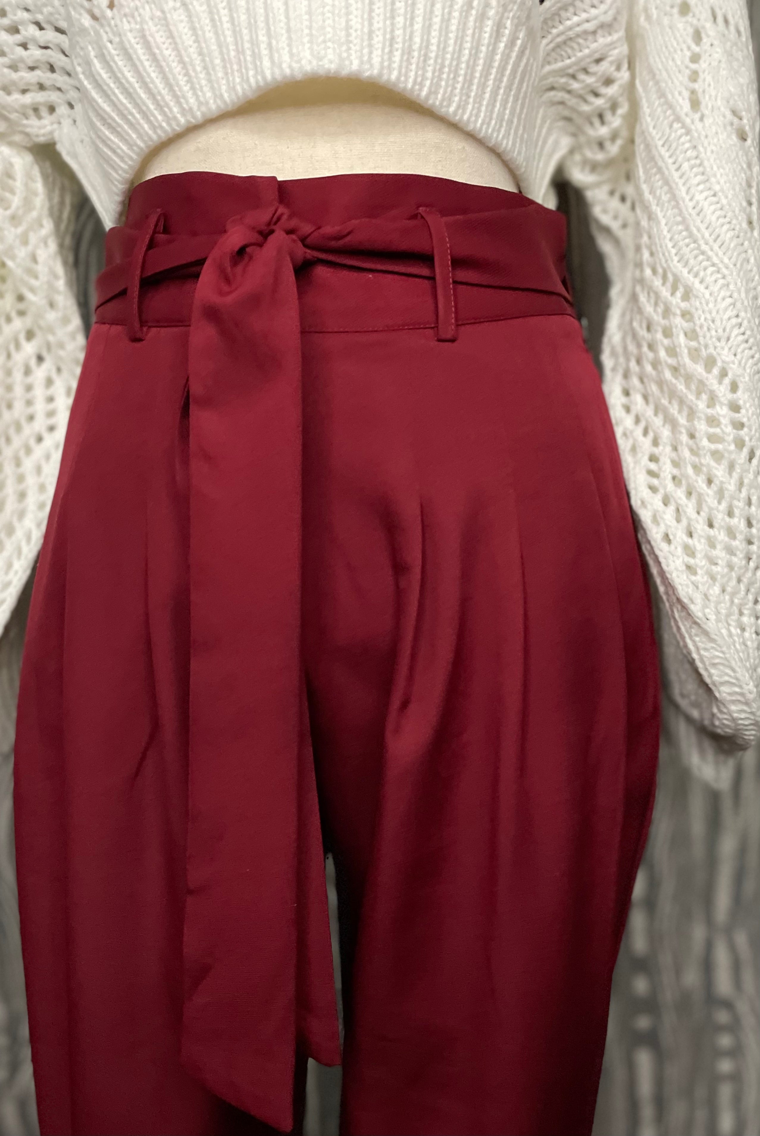 Nina High Waisted Pants - Size L