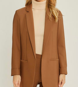 Zuleyka Solid Vertigo Blazer (Multiple Colors Available)