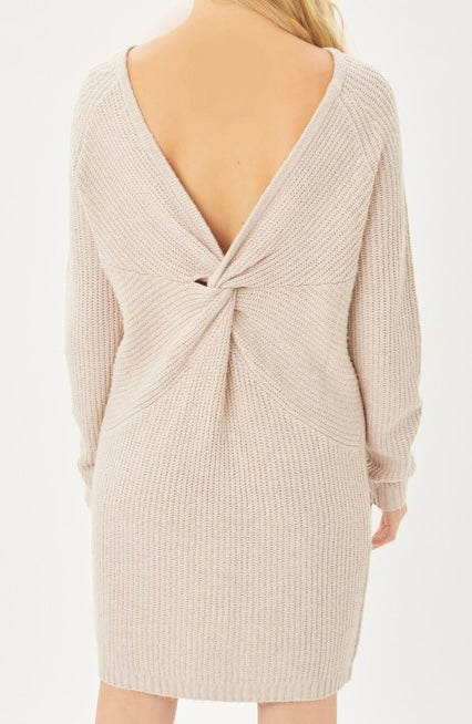Zully Twist Sweater Dress - Size M