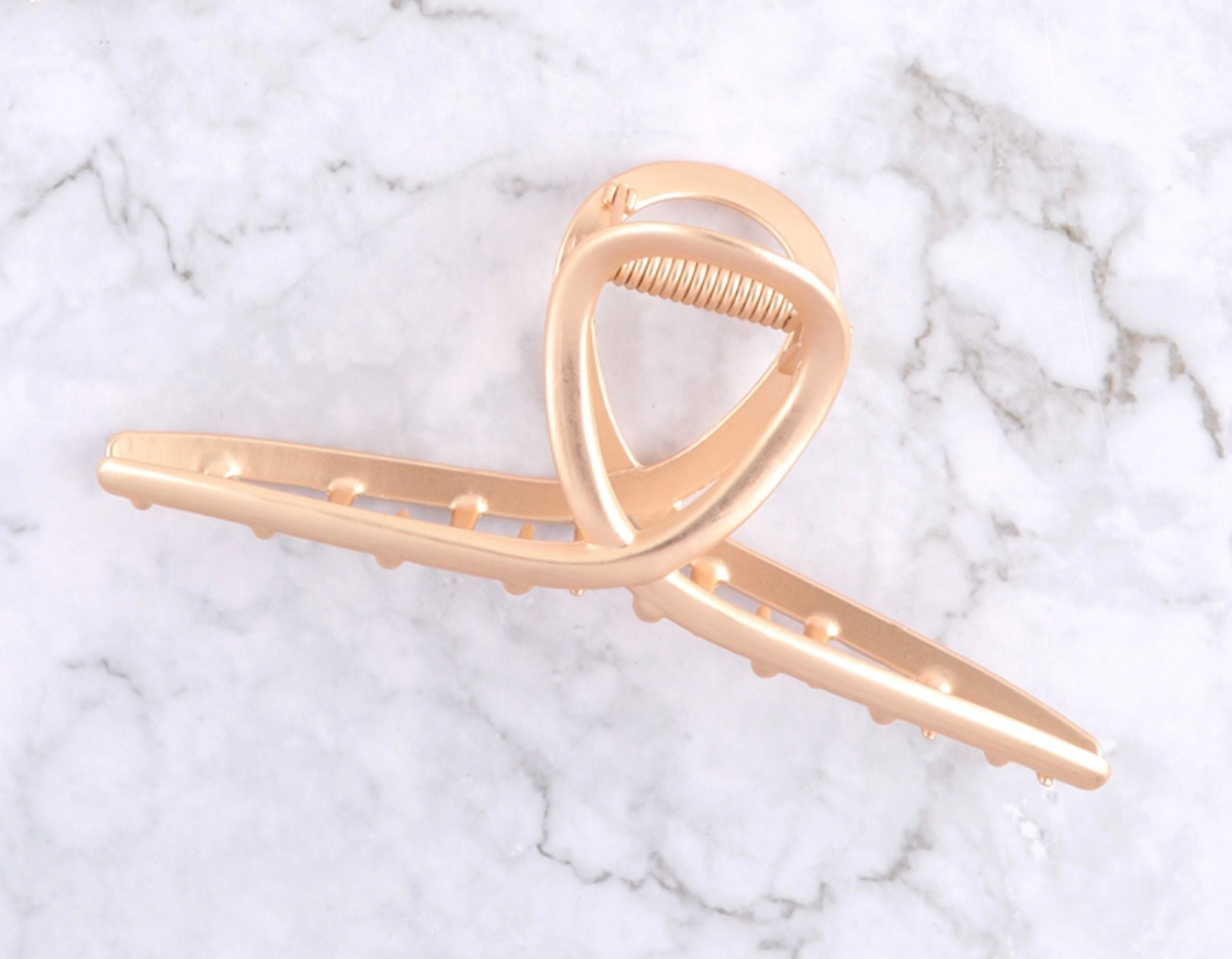 Matte Gold Hair Clip