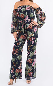 Angie Floral Jumpsuit