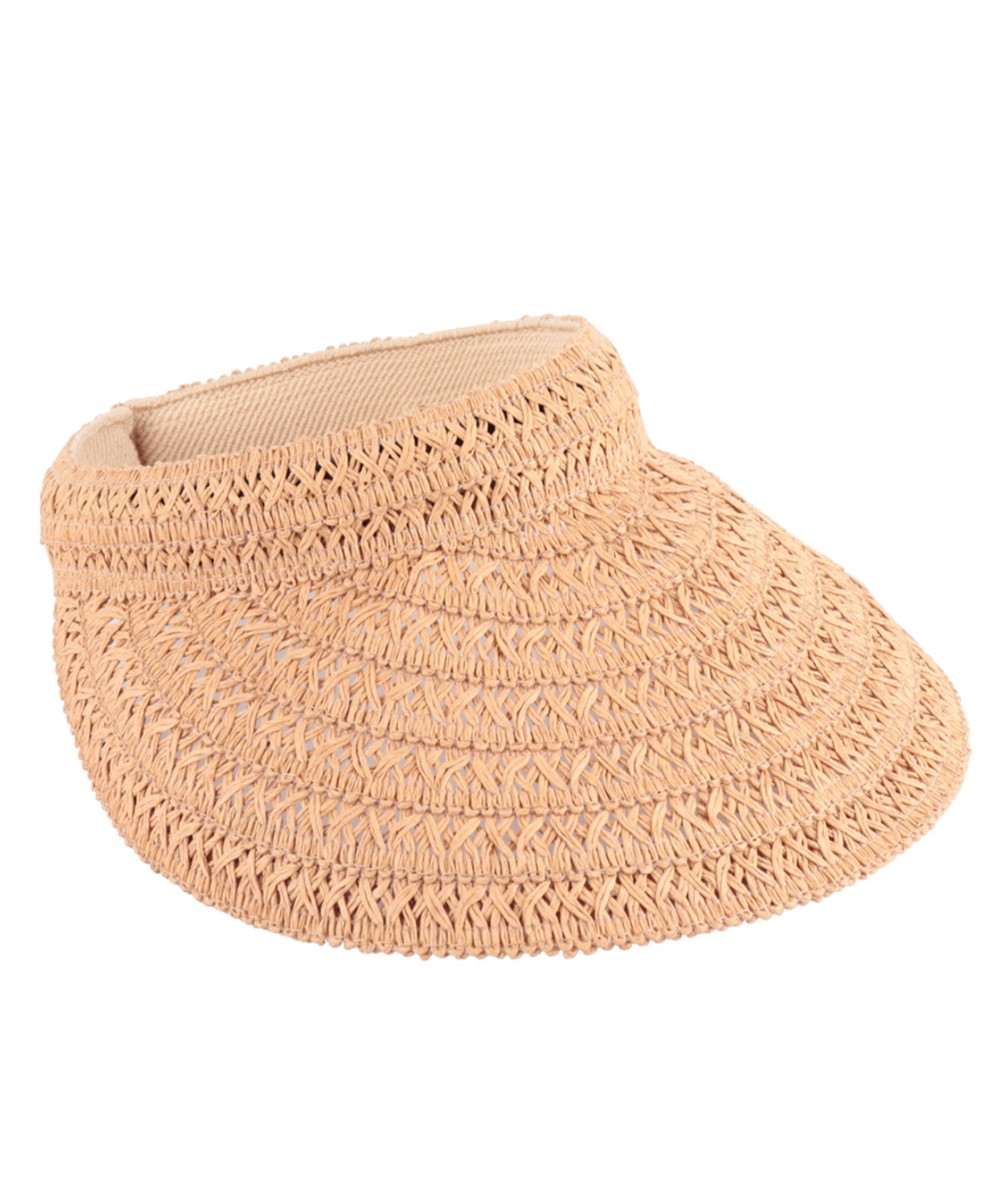 Straw Visor Sun Hat (Multiple Colors Available)