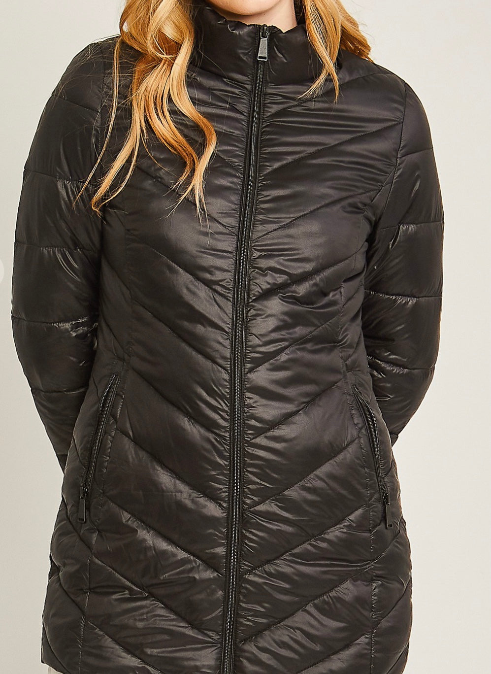 Nate Packable Puffer Jacket - Size S