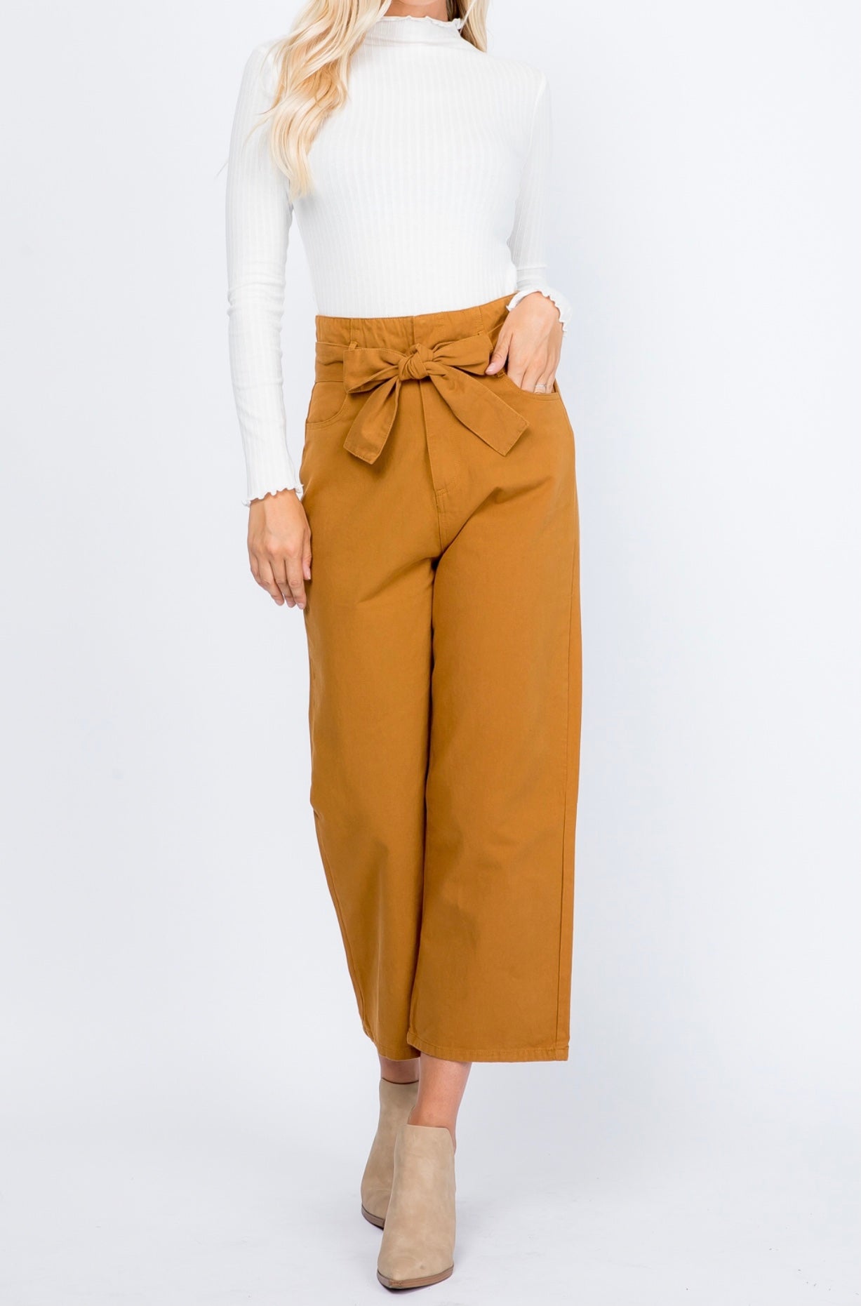 Angelica Tie-Waist Pants
