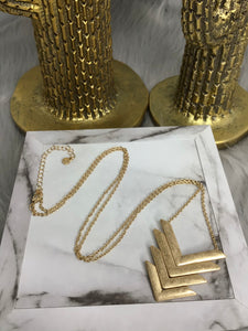 Chevron Necklace