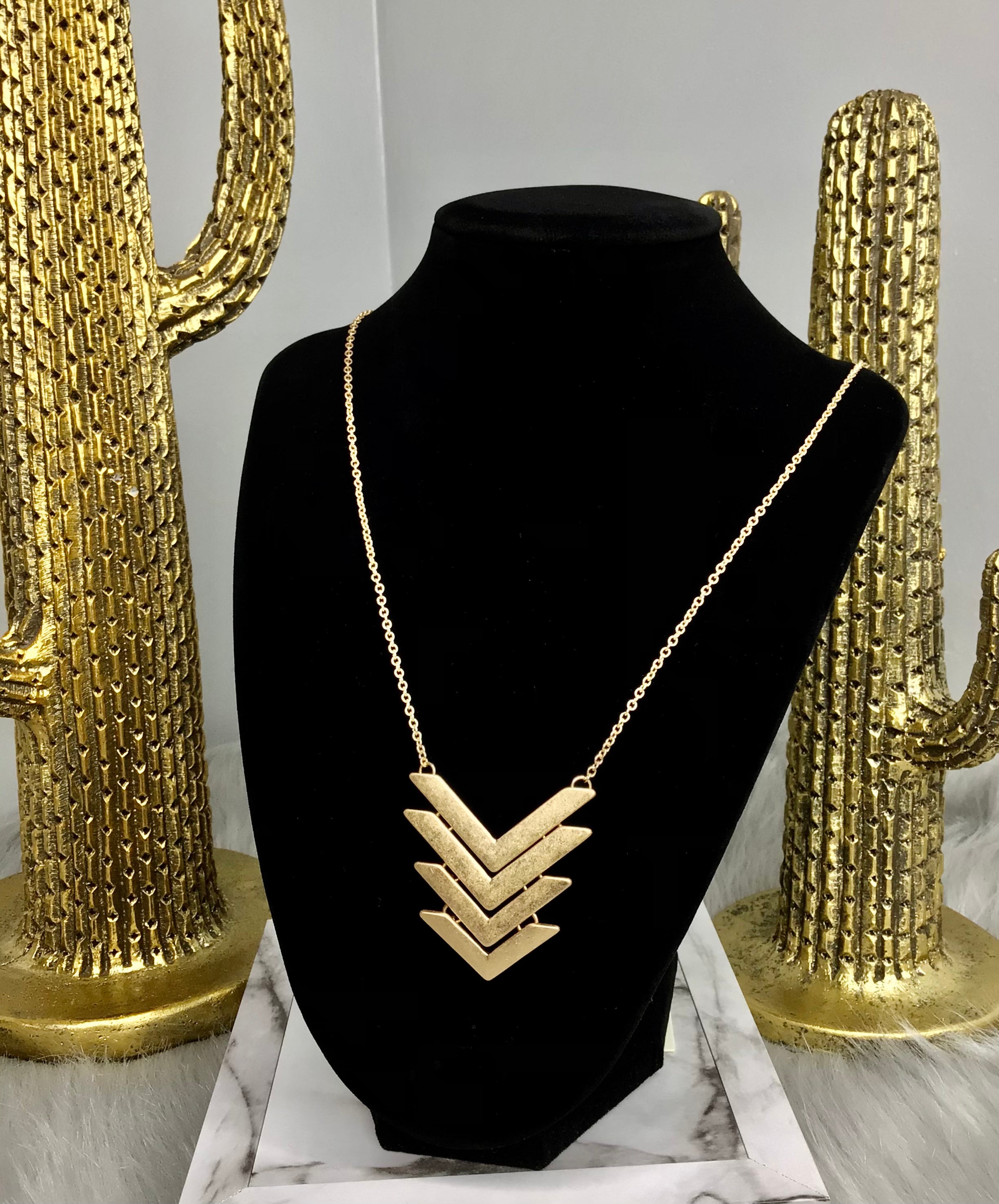 Chevron Necklace