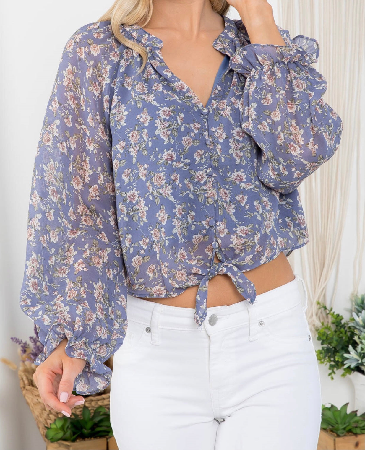 Juliana Floral Top