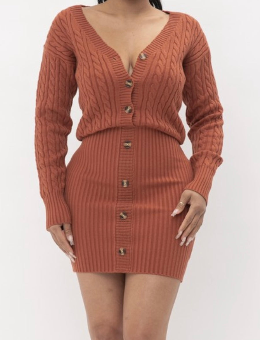 Dee Sweater Mini Dress