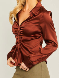 Serenity Ruched Blouse