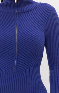 Jacob Royal Sweater Dress - Size S