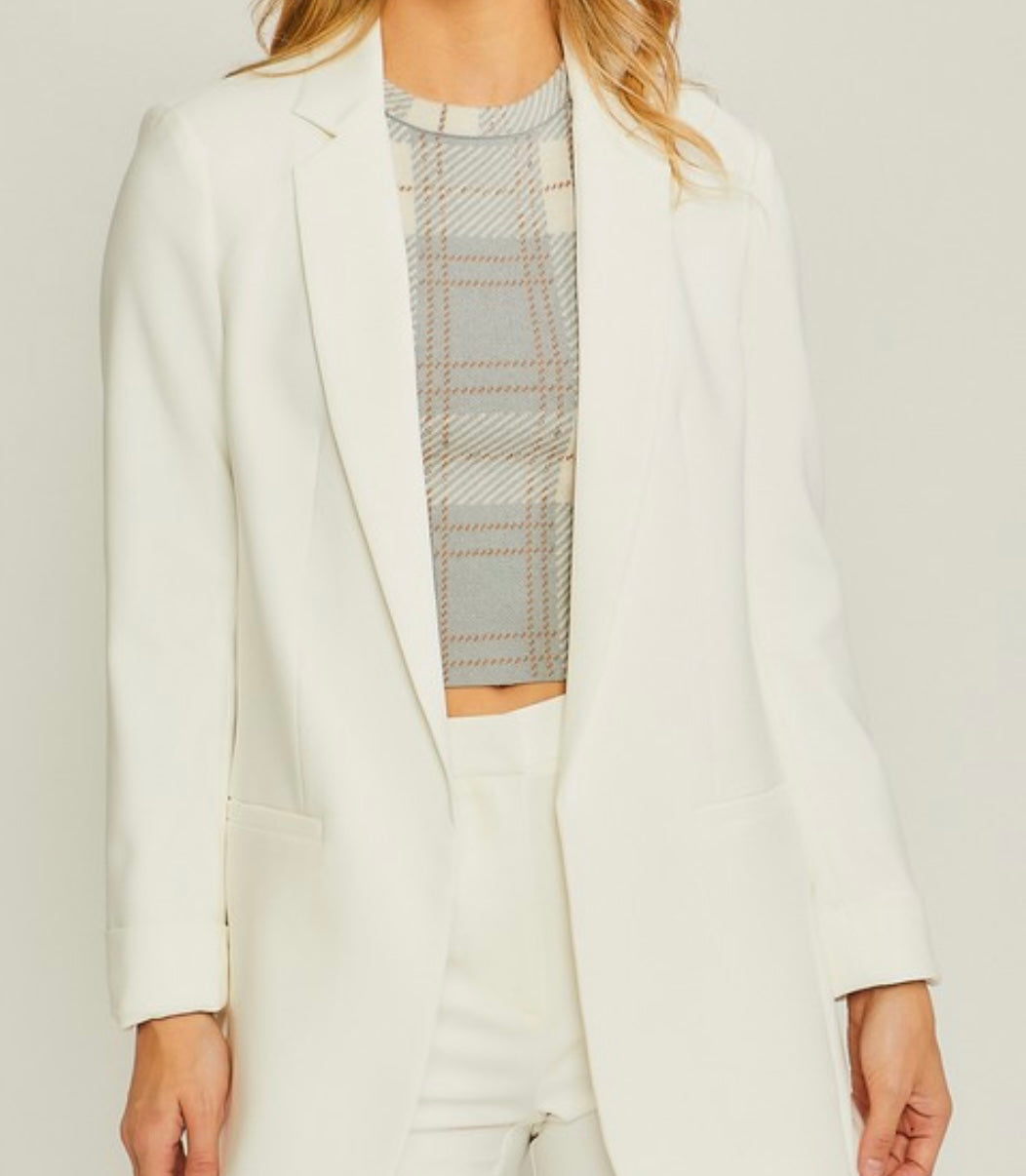 Zuleyka Solid Vertigo Blazer (Multiple Colors Available)