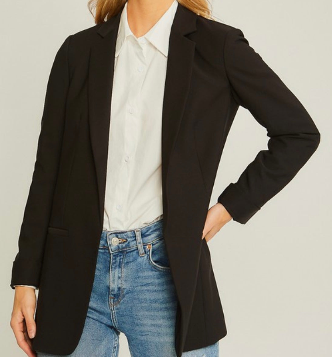 Zuleyka Solid Vertigo Blazer (Multiple Colors Available)