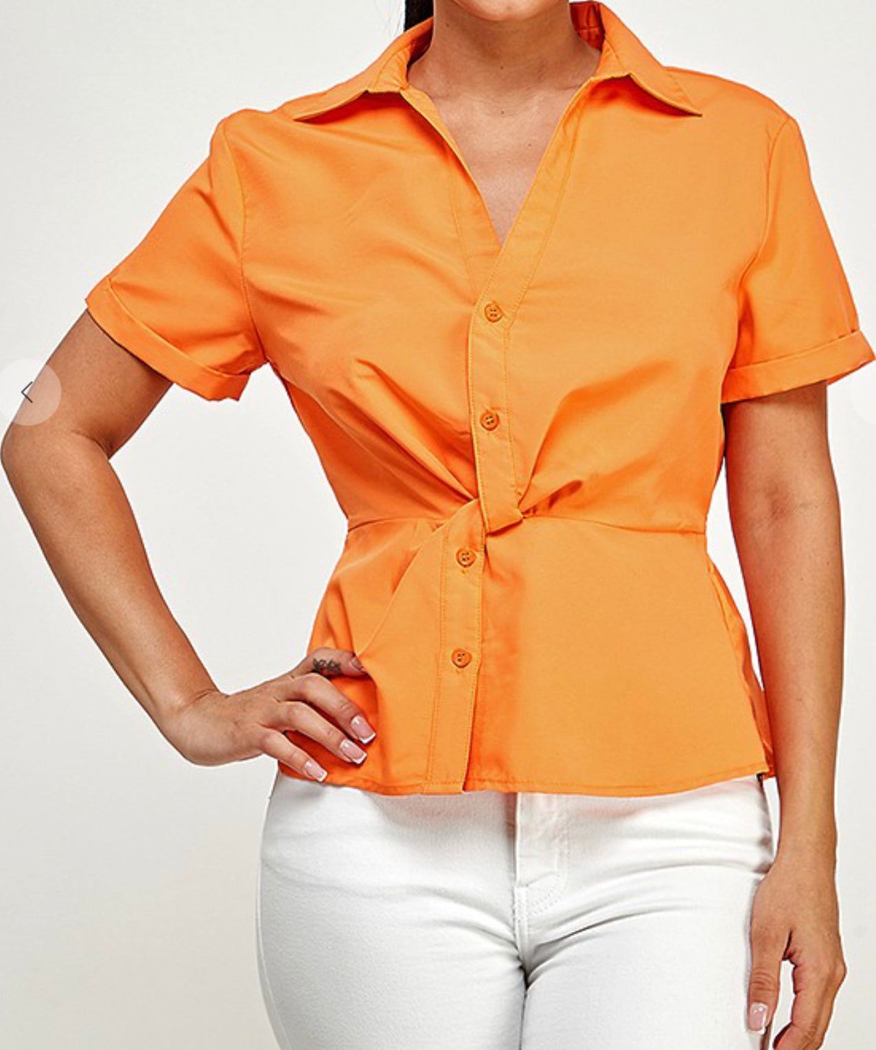 Jay Twisted Waist Top