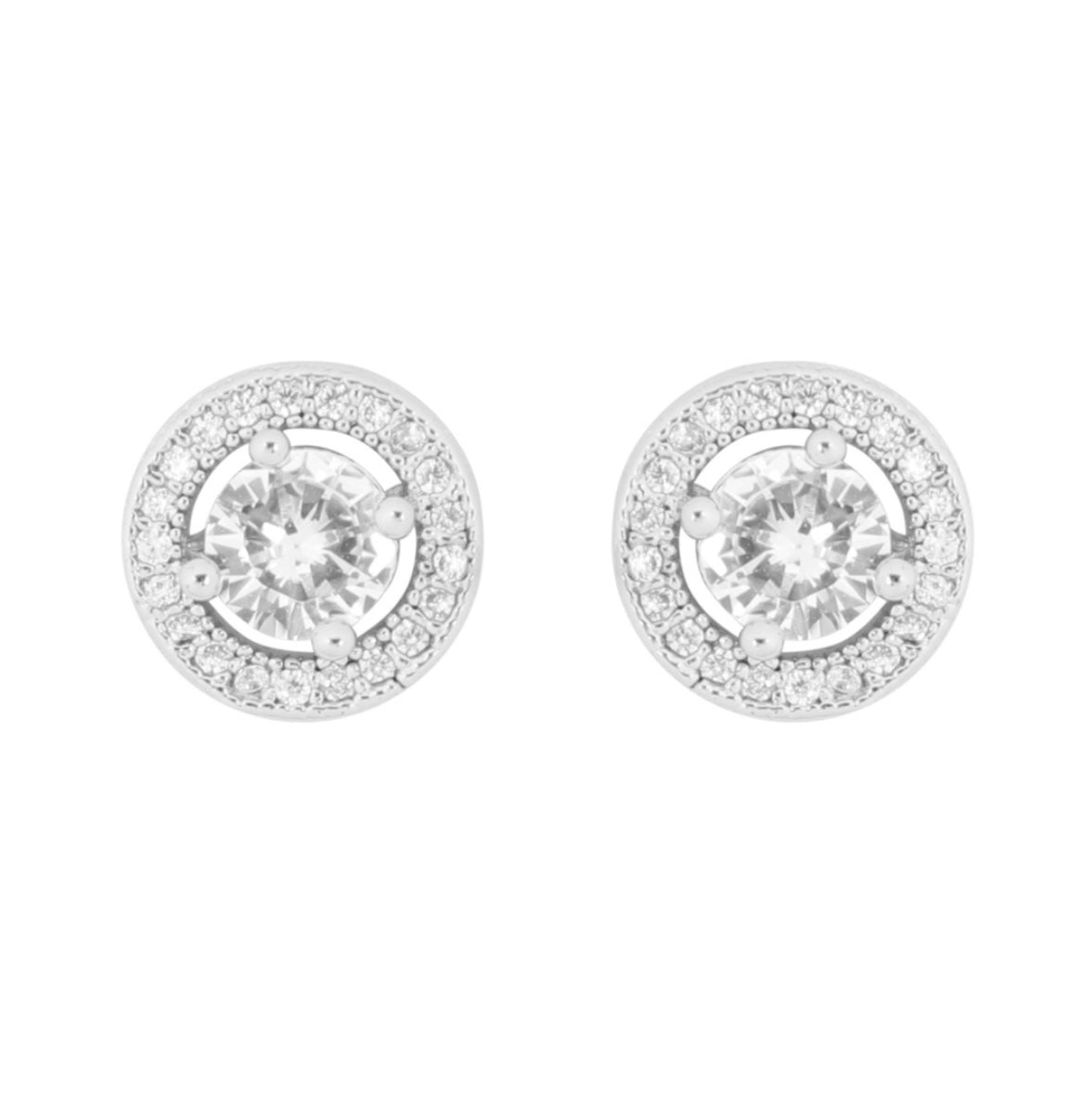 Cubic Zirconia Necklace & Earrings Set